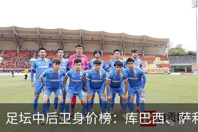 足坛中后卫身价榜：库巴西、萨利巴1亿欧并列榜首，帕乔第三